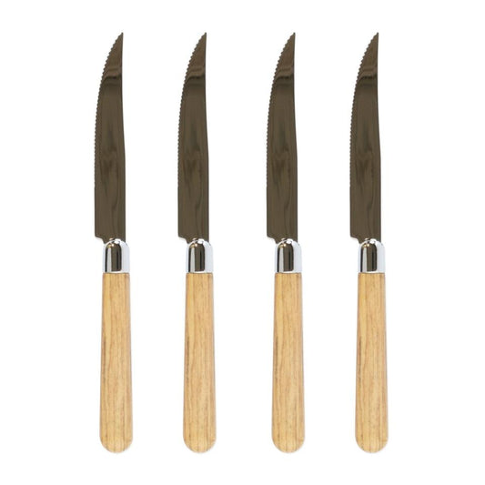 Oak Steak Knives