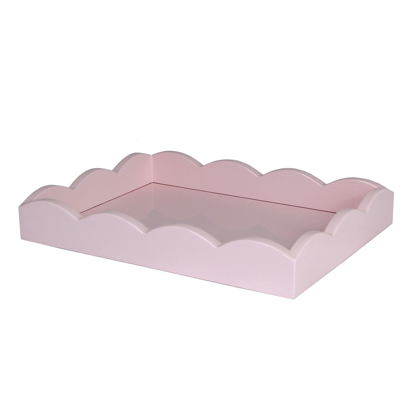 Small Scalloped Tray - Pale Pink
