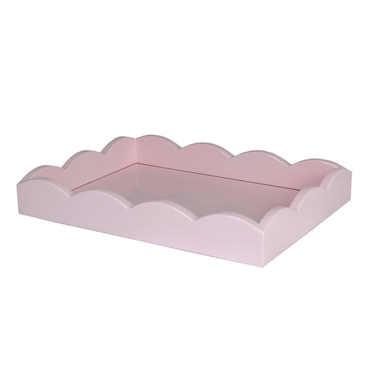 Small Scalloped Tray - Pale Pink