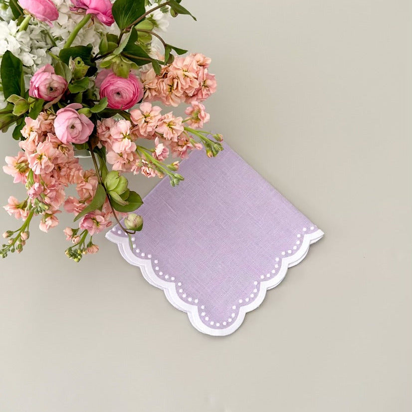 Napkin - Lavender Dot