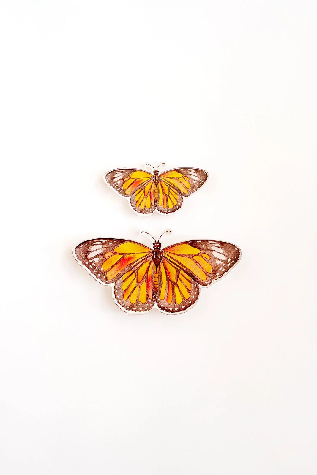 Monarch Butterfly Acrylic Art Block - Large