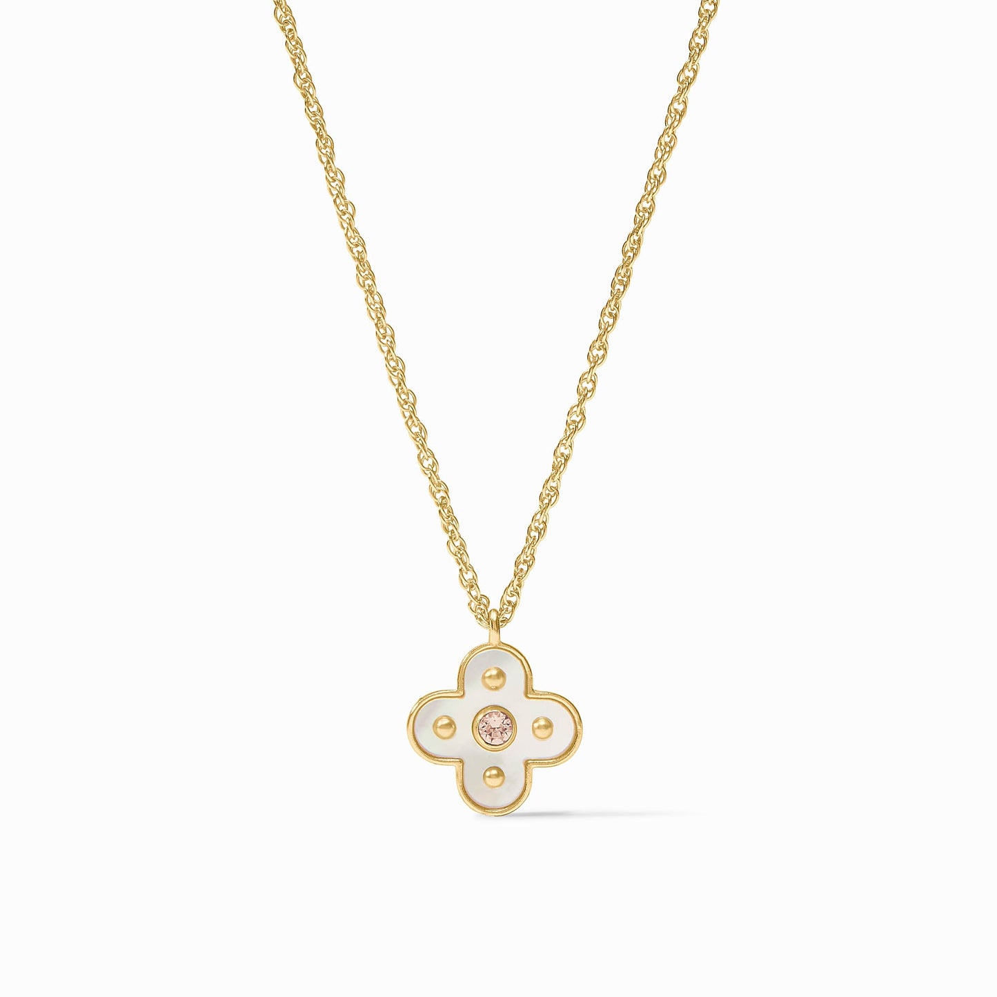 Colette Delicate Necklace - Chalcedony Blue