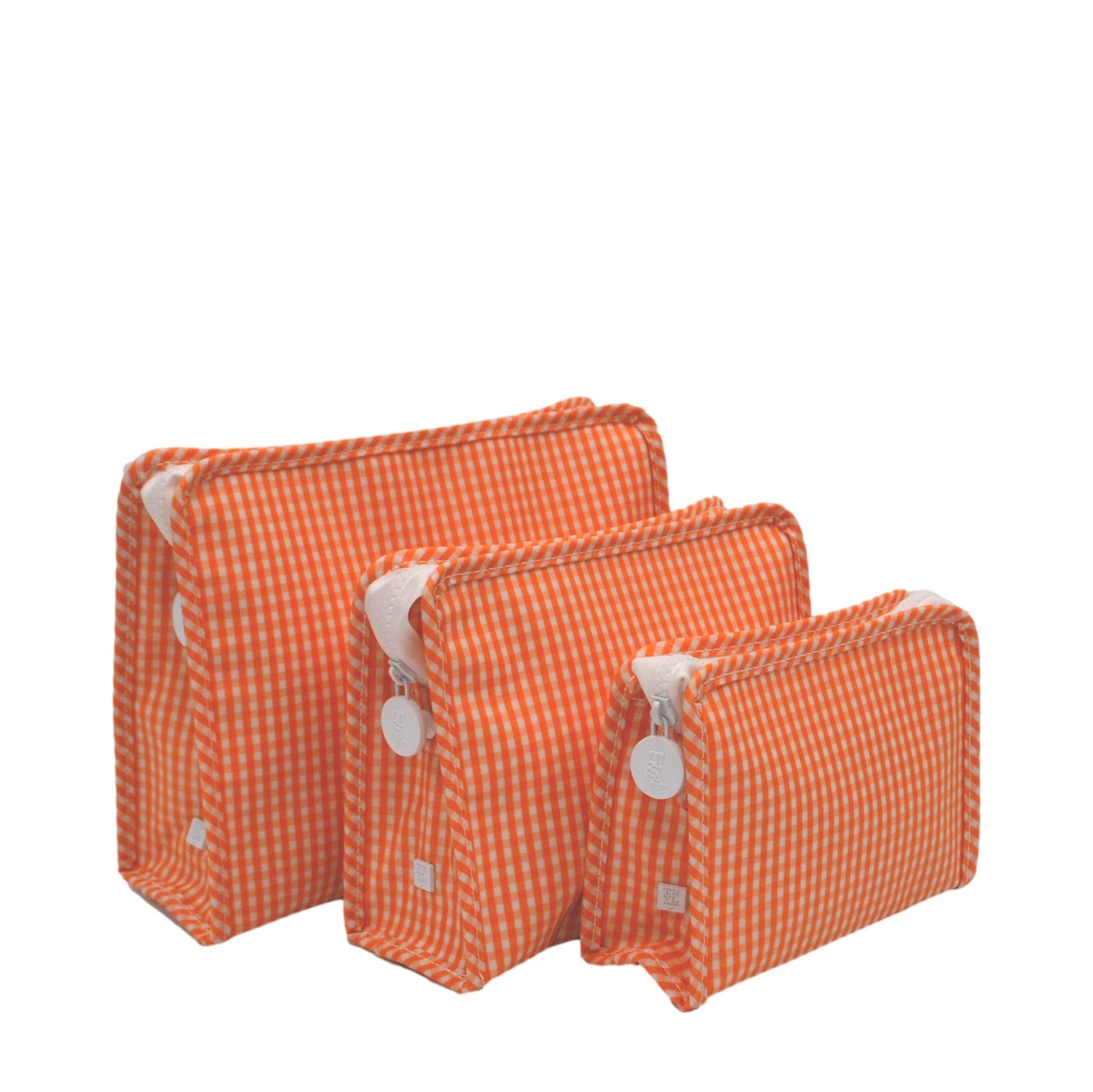 Roadie Medium - Gingham Orange