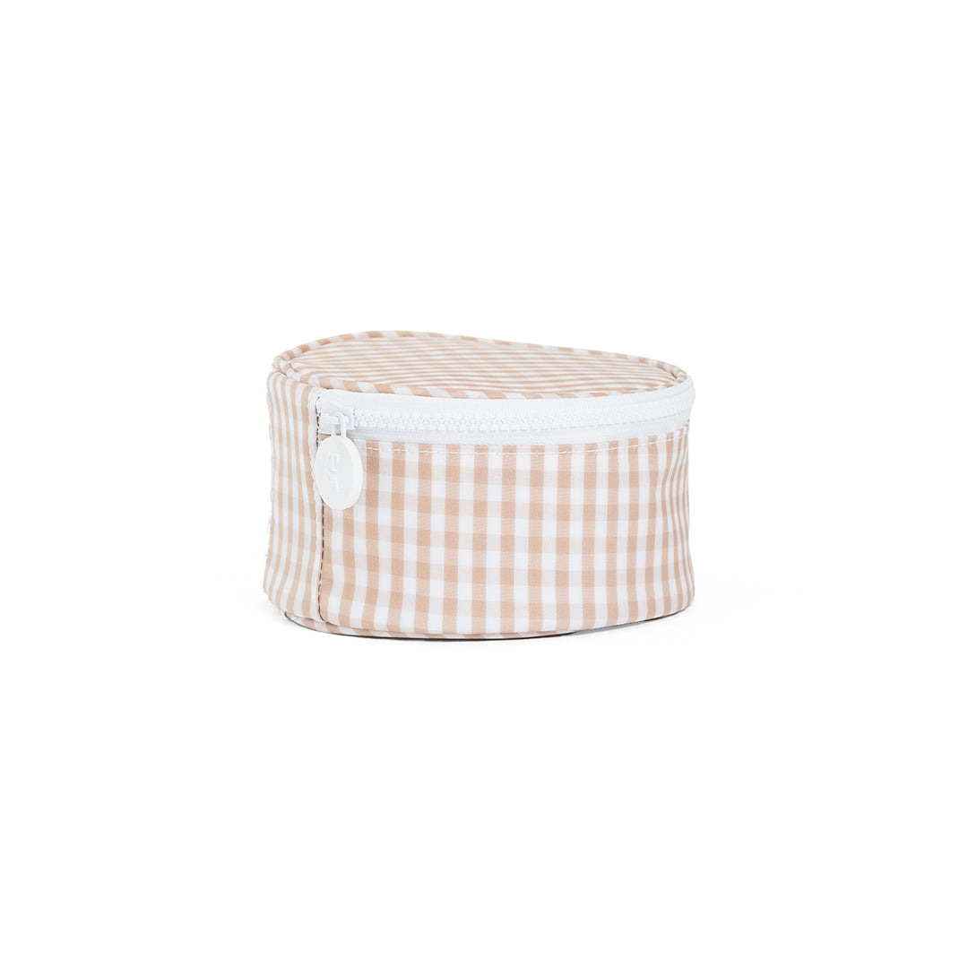 Roundup Jewel Case - Gingham Khaki