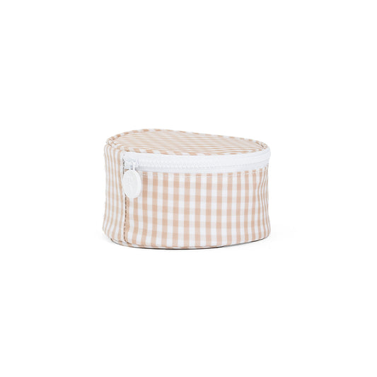 Roundup Jewel Case - Gingham Khaki