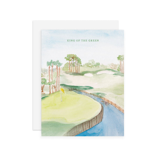 Golf King Notecard