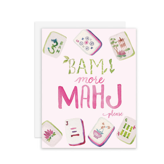 More Mahjong, Please! Notecard