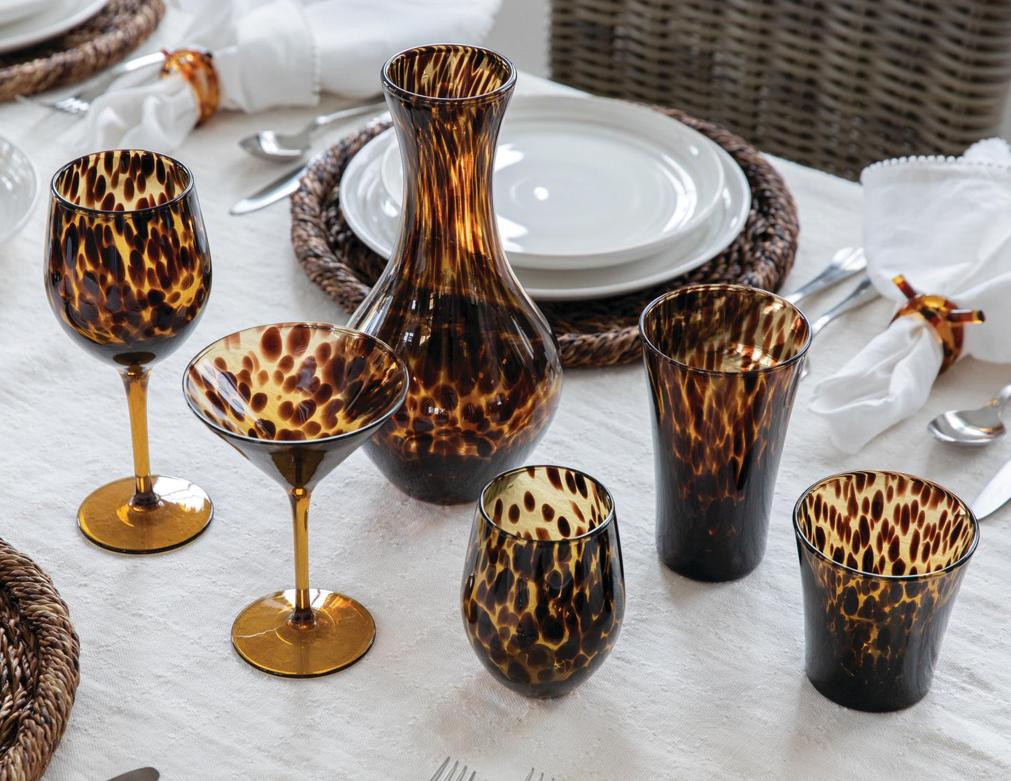 Puro Large Tumbler - Tortoiseshell