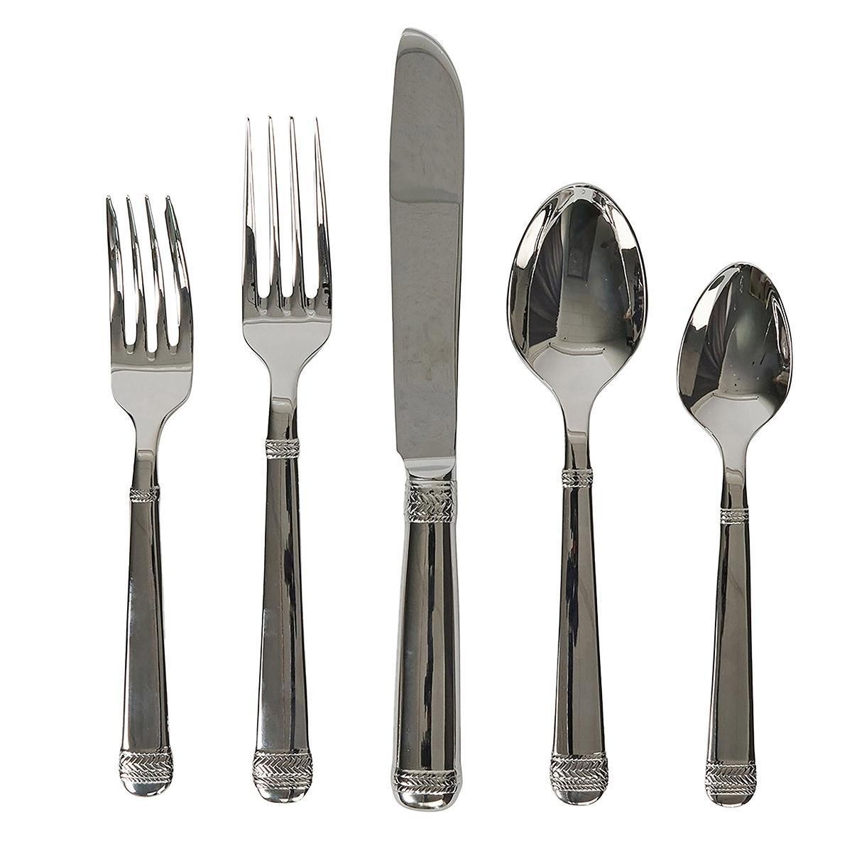 Le Panier 5 Pc Place Setting - Polished