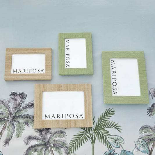 Palma Faux Grasscloth 4X6 Frame