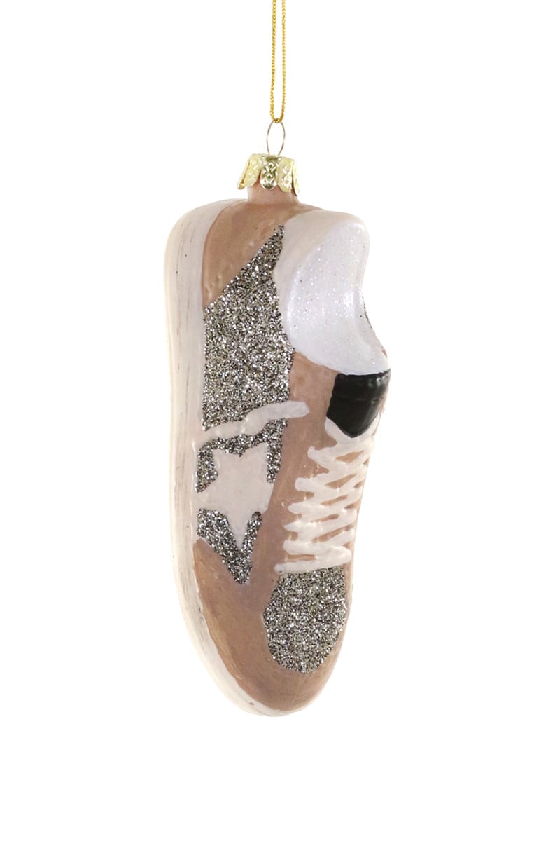 Luxe Star Sneaker Silver Ornament