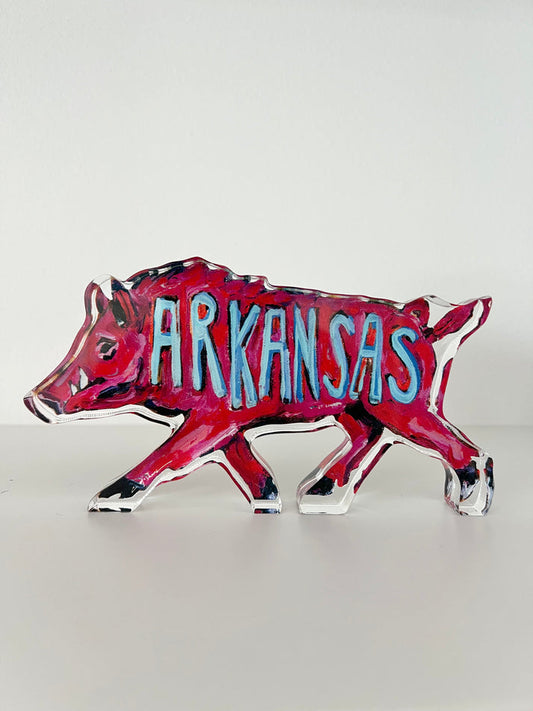 Arkansas Hog Acrylic - Small