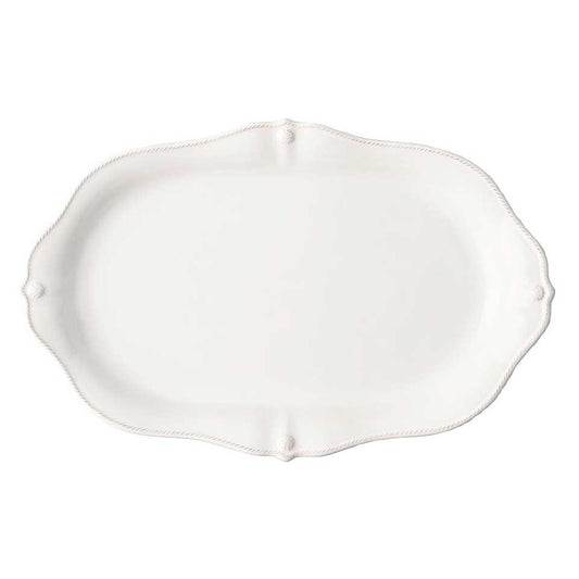 Berry & Thread 20" Platter - Whitewash