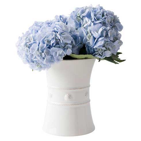Berry & Thread Utensil Crock/Wine Cooler - Whitewash