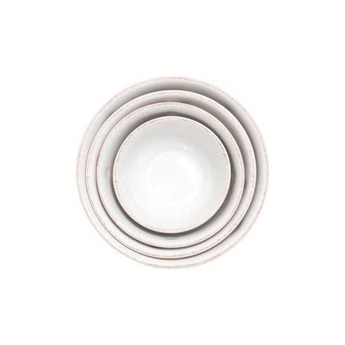 Berry & Thread Nesting Prep Bowl - Whitewash, Set/4