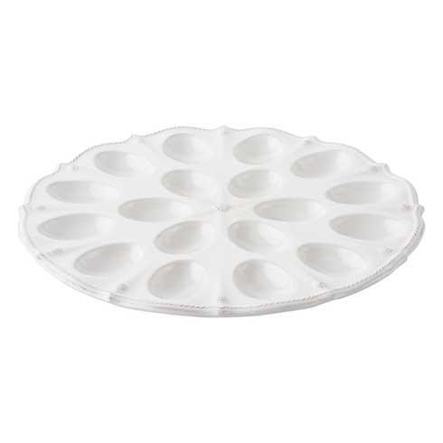 Berry & Thread 13" Deviled Egg Platter - Whitewash