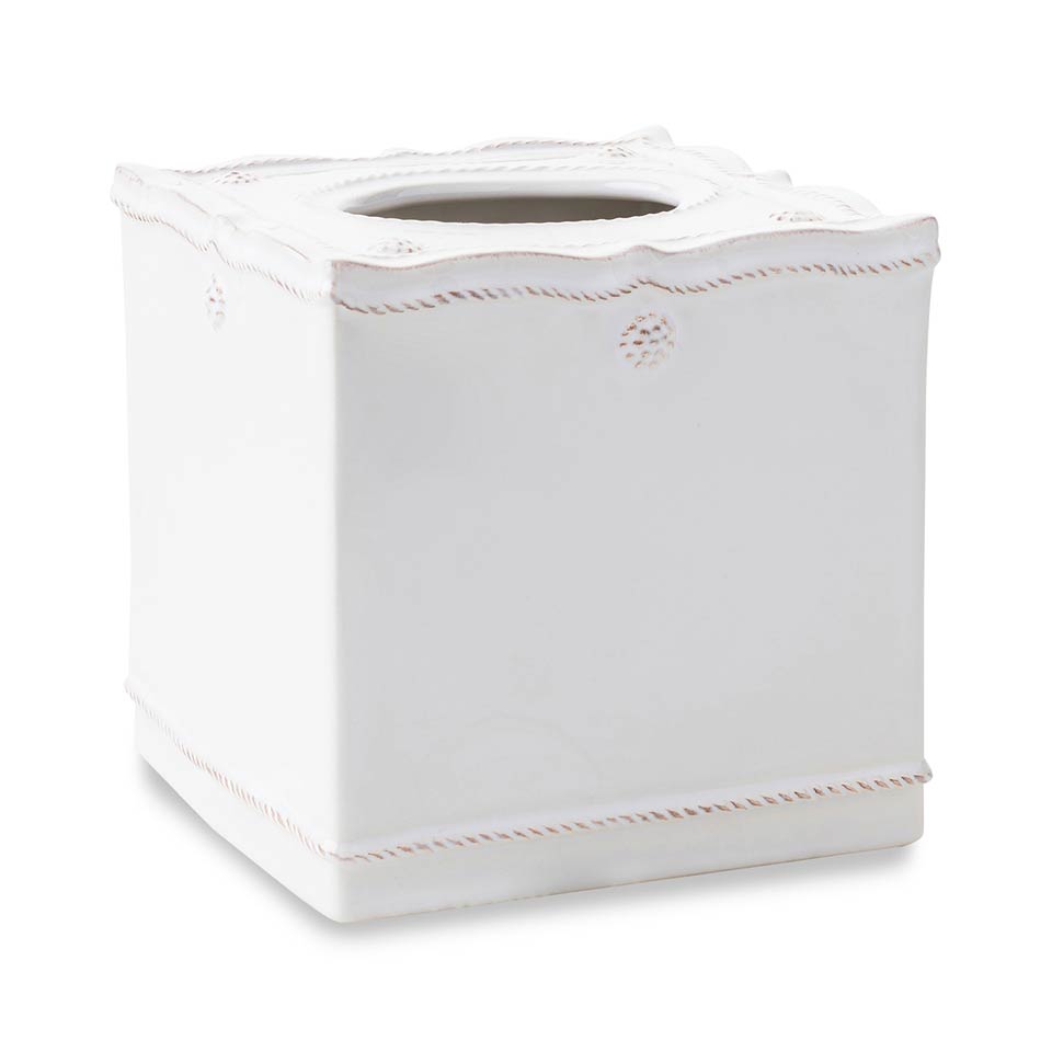 Berry & Thread Bath Whitewash Tissue Box Cover