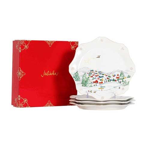 Berry & Thread North Pole Dessert/Salad - Assortment, Set/4