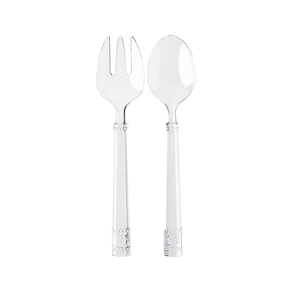 Acrylic Salad Server - Set/2