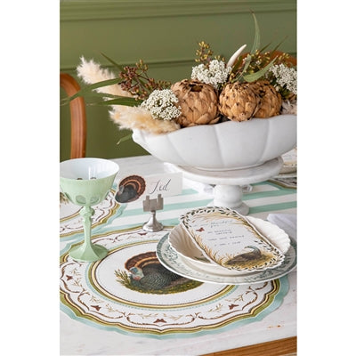 Die Cut Heritage Turkey China Placemat
