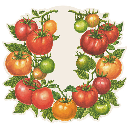 Die-cut Tomato Placemats