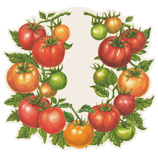 Die-cut Tomato Placemats