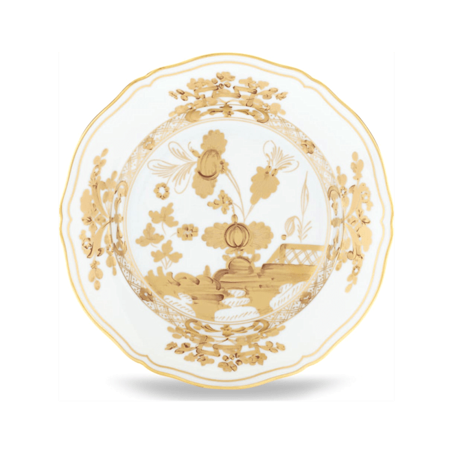 Oriente Italiano Flat Dessert Plate - Aurum
