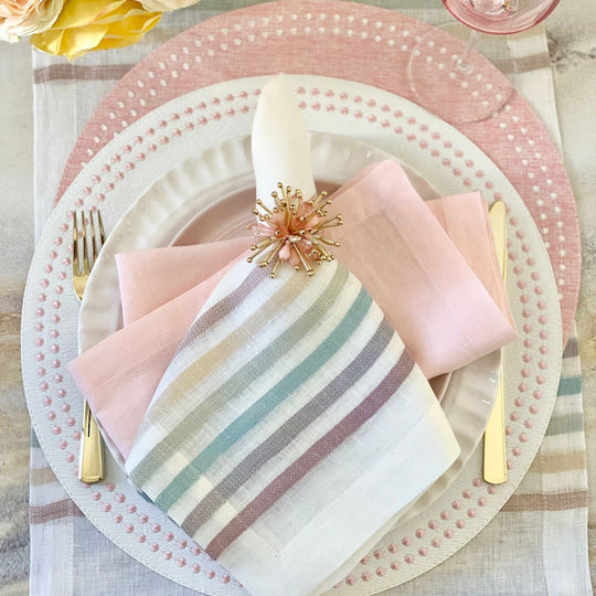 Pearls Iceberg White Placemat Set/4