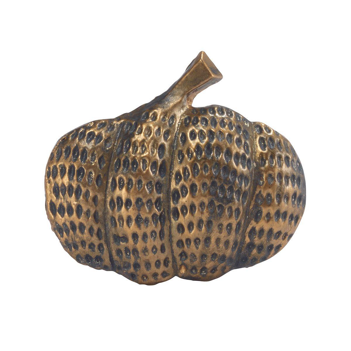 Pumpkin Napkin Ring, Bronze - Set/4