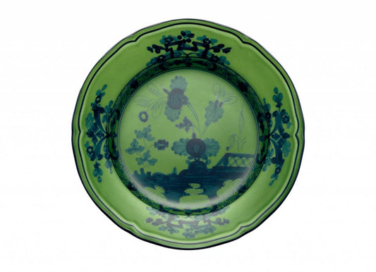 Oriente Italiano Flat Bread Plate - Malachite