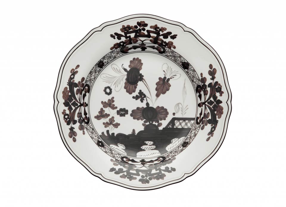 Oriente Italiano Flat Dessert Plate - Albus