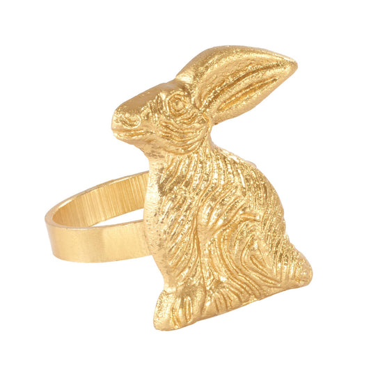 Rabbit Napkin Ring - Set/4