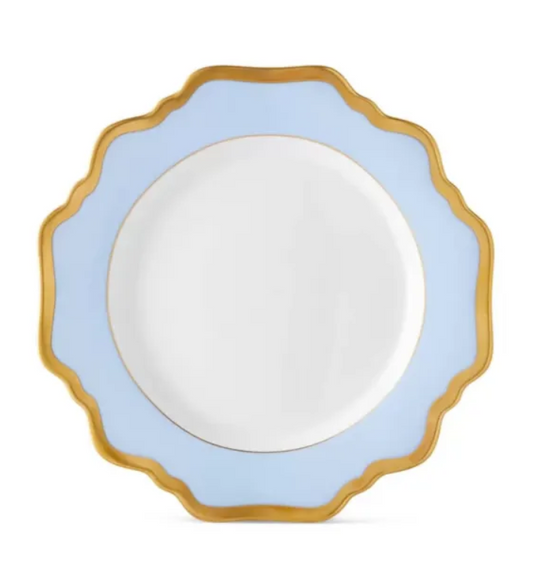 Anna's Palette Dessert Plate - Sky Blue