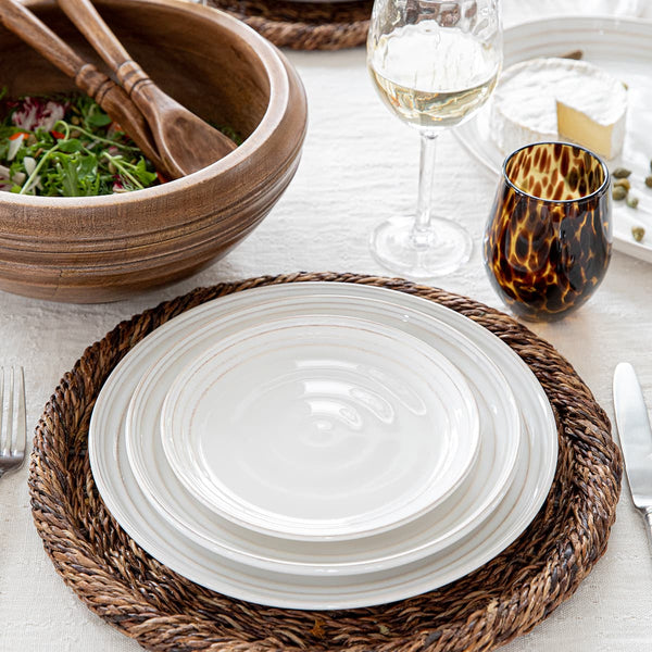 Puro Stemless Wine Glass - Tortoiseshell
