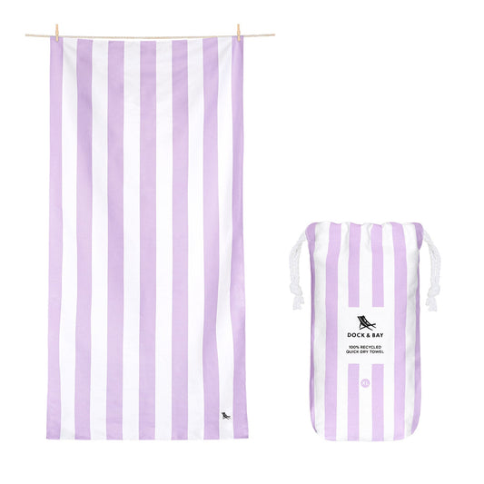 Quick Dry Towel - Lombok Lilac, (XL)
