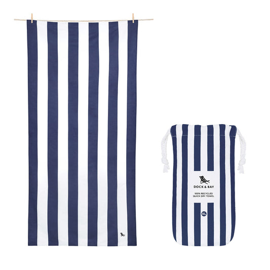 Quick Dry Towel - Whitsunday Blue, (XL)