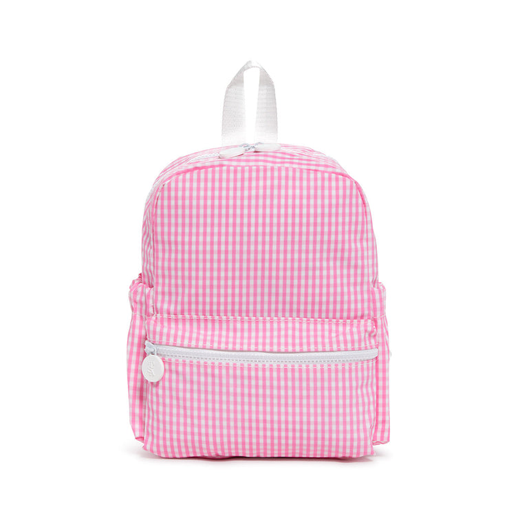 Mini Backer - Gingham Pink