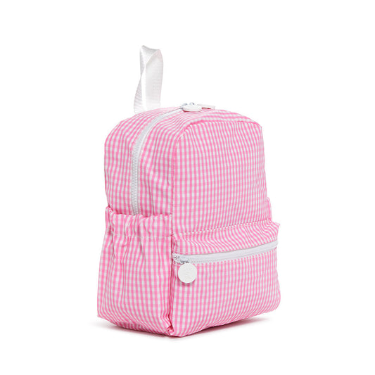 Mini Backer - Gingham Pink