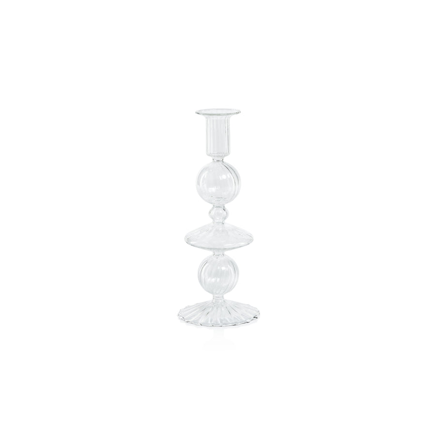 Lucerna Glass Taper Holder (9.25")