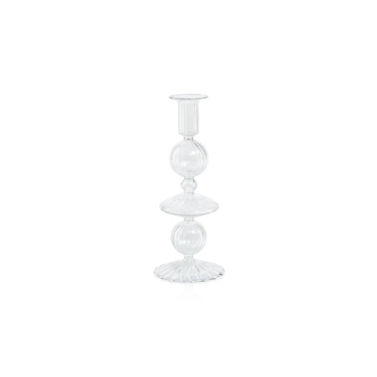 Lucerna Glass Taper Holder (9.25")