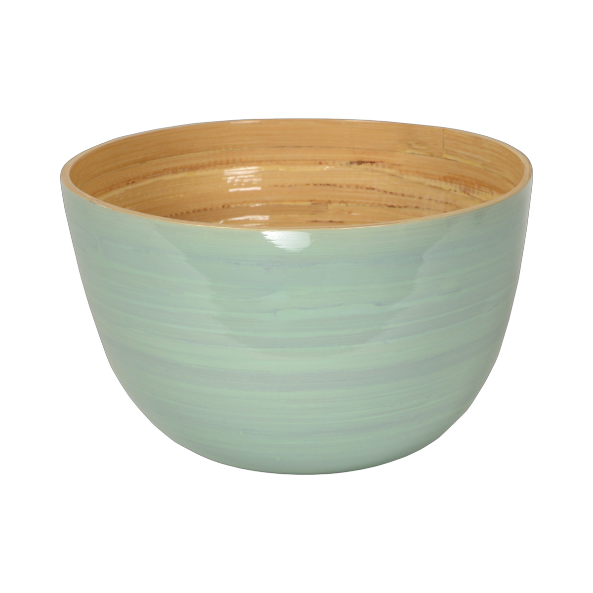 Bamboo Mixing Bowl: Pastel Green