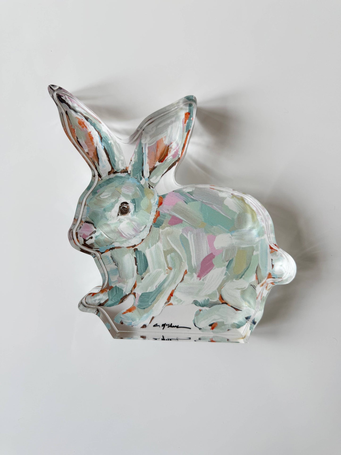 “Bunny Hunny” Acrylic : Mini