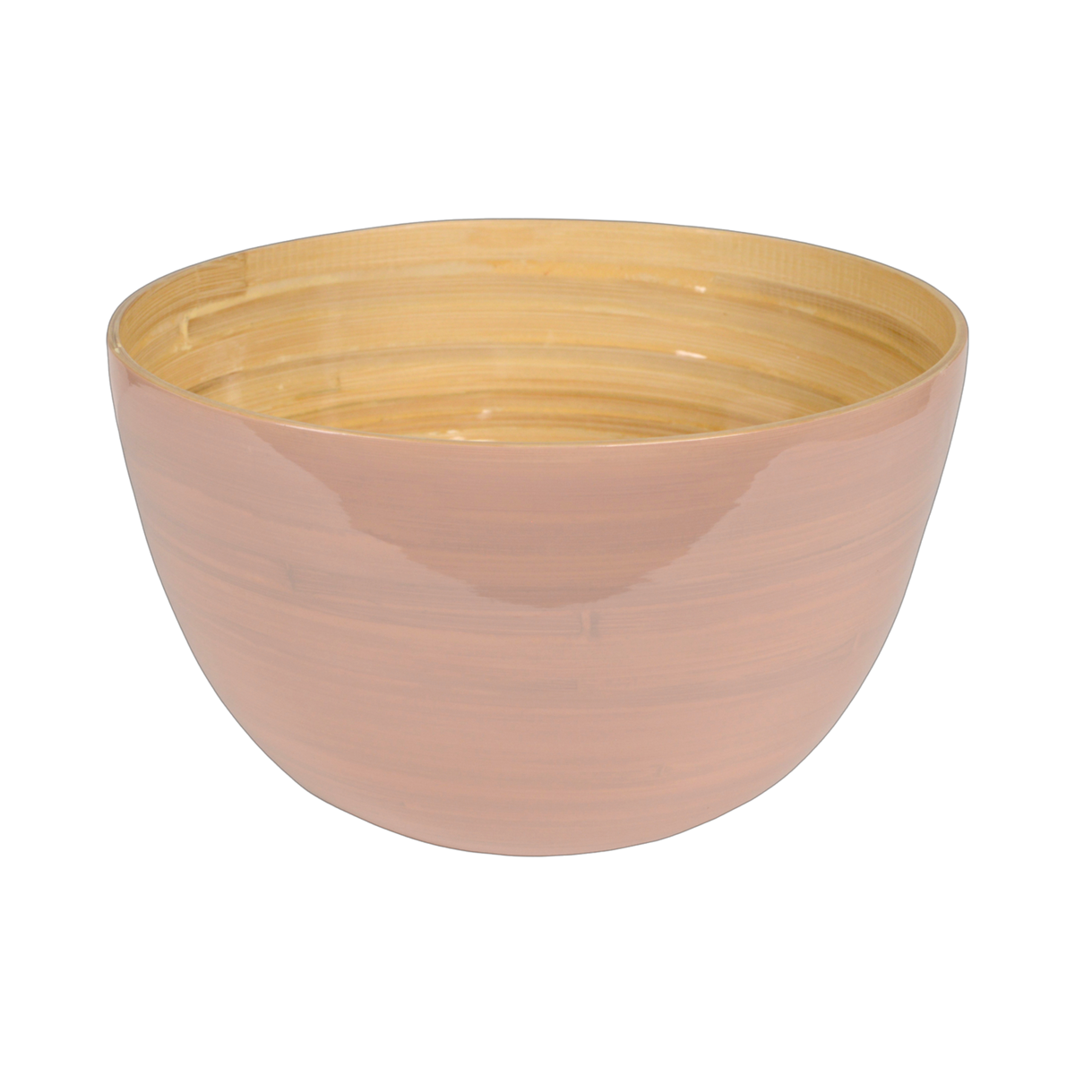 Bamboo Mixing Bowl: Red