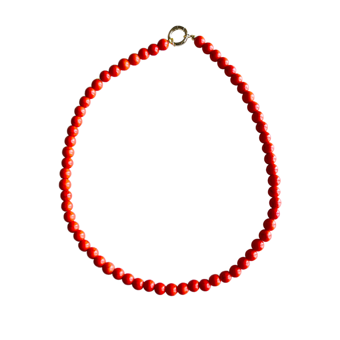 Mini Gumball Necklace: Green Jade