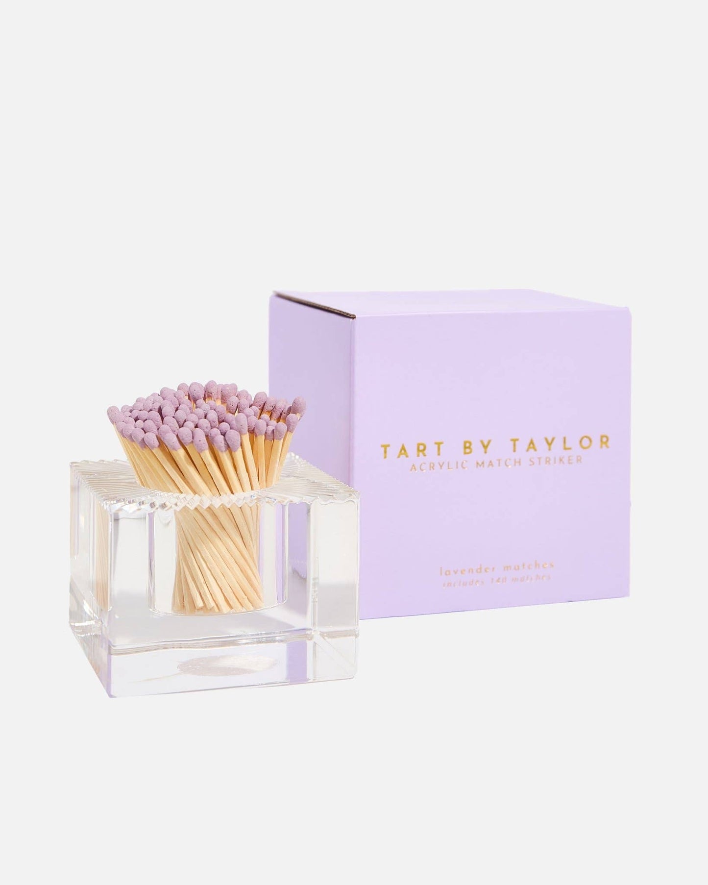 Square Match Striker - Lavender Matches