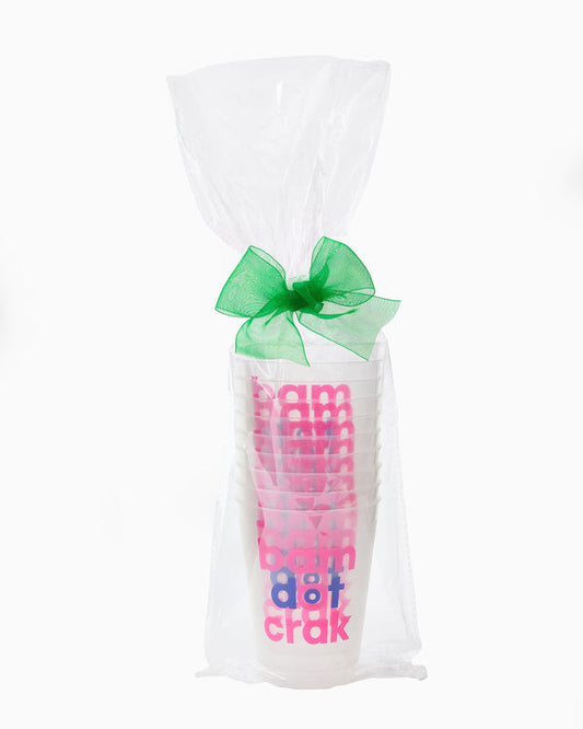 Bam Dot Crak Frosted Cup
