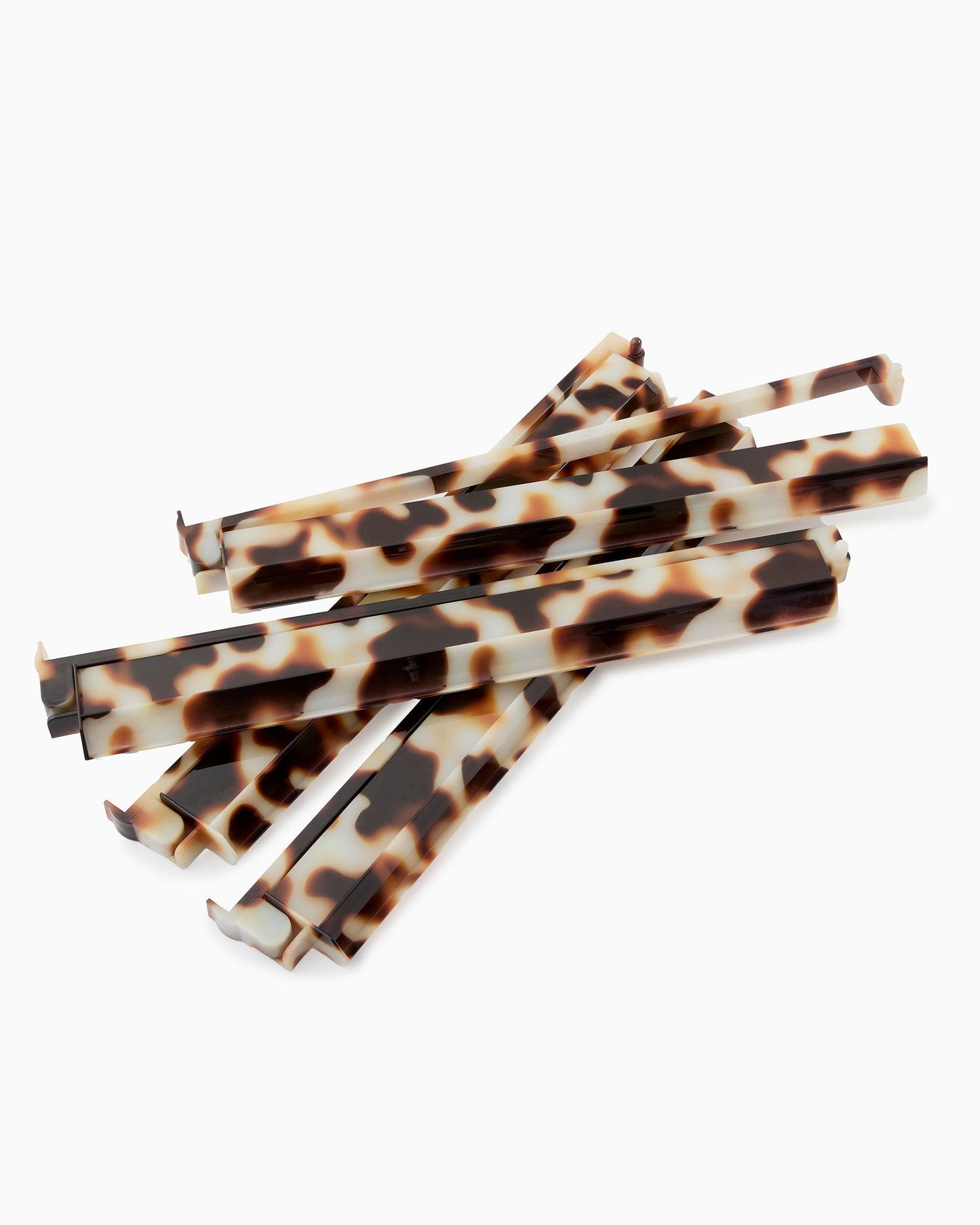Blond Tortoise Rack & Pusher Set