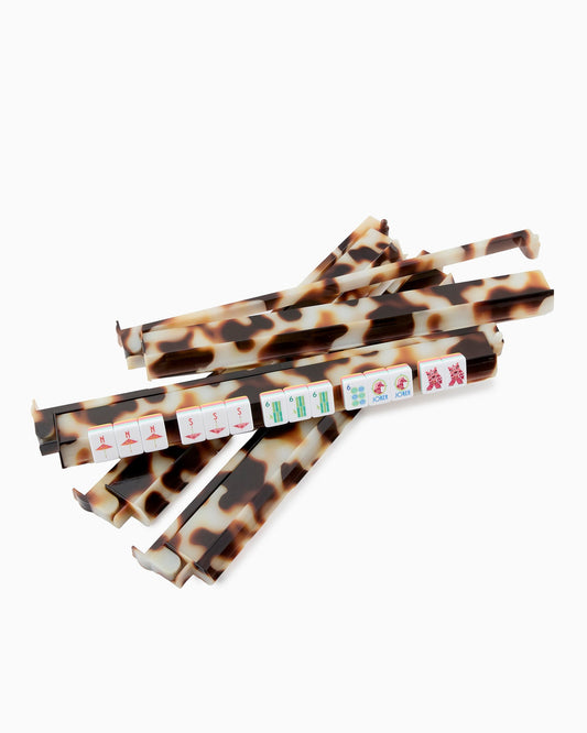 Blond Tortoise Rack & Pusher Set