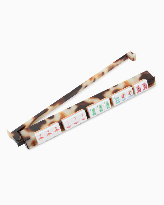 Blond Tortoise Rack & Pusher Set