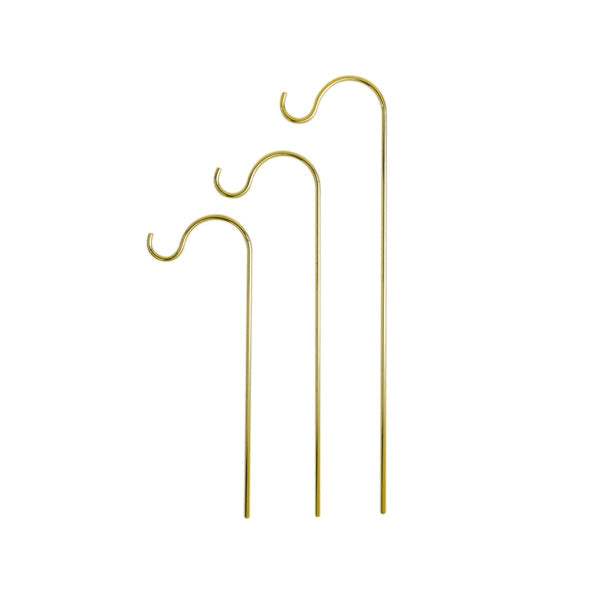 Acrylic Ornament Stand - Brass